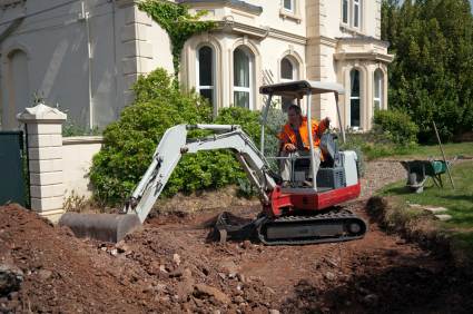 Landscape construction by Advance Drainage & Turf Solutions LLC.